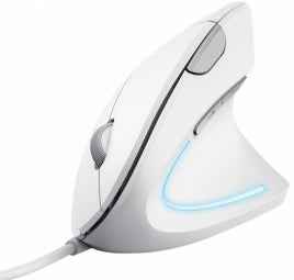 Datorpele Trust Verto Ergonomic White
