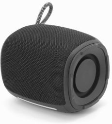 Enceinte portable/fête gembird spk-bt-led-03-bk noir 5 w