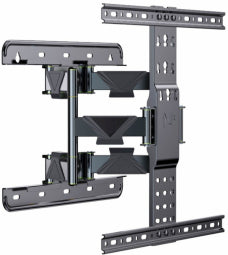 Gembird  support mural  wm-65st-01  inclinable pivotant  32-65 pouces  poids maximal capacité 364 kg  noir