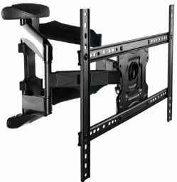 Gembird | Wall mount | WM-75ST-01 | Tilt, swivel, rotate | 32-75 " | Maximum weight (capacity) 45.5 kg | Black