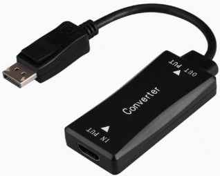 Adaptateur de câble vidéo Gembird A-HDMIF30-DPM-01 0,15 m HDMI Type A (standard) DisplayPort Noir