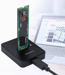 Station d'accueil pour disque dur gembird dd-u3m2 usb 3.2 gen 1 3.1 gen 1 type-c noir
