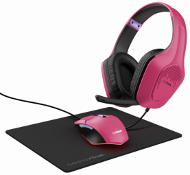 TRUST GXT790P TRIDOX 3-IN-1 BUNDLE PNK "25179" (timbru verde 0.8 lei)