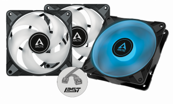 Arctic P12 PST PWM A-RGB Cooler 3pcs.