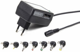 Adaptateur secteur universel ca-cc energenie eg-mc-008 12 w noir