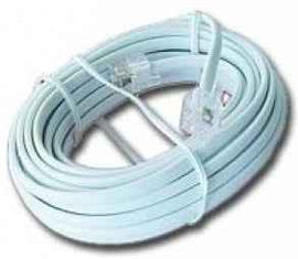 CABLU TELEFONIC GEMBIRD 6P4C, 3m, "TC6P4C-3M" (timbru verde 0.08 lei)