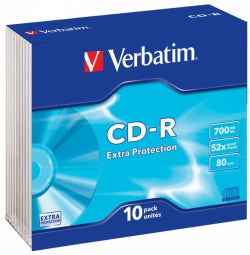 CD-R 52x 700MB 10P SL DLP 43415