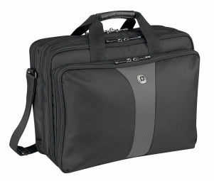 Wenger/SwissGear Legacy 17 notebook case 43.2 cm (17") Briefcase Black, Grey
