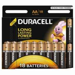 Duracell Basic alkalická baterie 18 ks (AA)