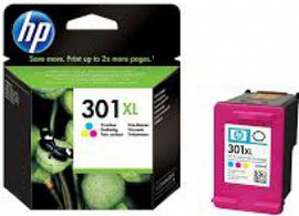 HP 301XL original Ink cartridge CH564EE UUS tri-colour high capacity 330 pages 1-pack