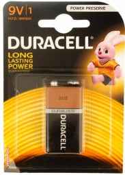 Pile alcaline Duracell 9 V
