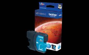 BROTHER LC-1100 ink cartridge cyan high capacity 16ml 750 pages 1-pack