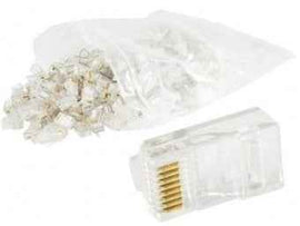 Cablexpert PLUG3UP6/100 wire connector 1 Transparent