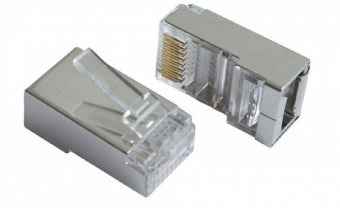 Konektors Gembird RJ45 Male 100pack Shielded modular