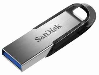 SanDisk ULTRA FLAIR USB flash drive 128 GB USB Type-A 3.2 Gen 1 (3.1 Gen 1) Black, Silver
