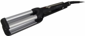 Esperanza EBL013 hair styling tool Curling iron Black, Silver 55 W 1.8 m