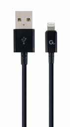 Gembird USB mâle - Lightning mâle 2 m Noir