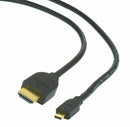 Câble Gembird HDMI - microHDMI plaqué or 3 m