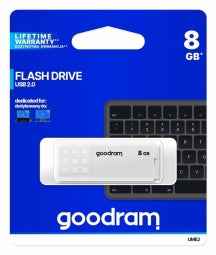 Clé USB Goodram UME2 8 Go USB Type-A 2.0 Blanc