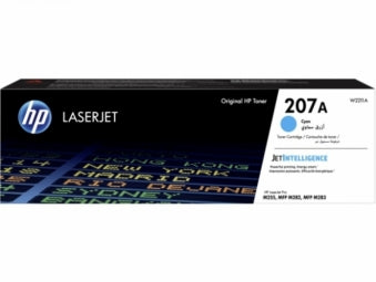HP 207A Cyan LaserJet Toner Cartridge