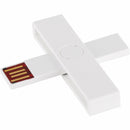Lecteur de carte d'identité + ID eID/Smart Card Blanc USB