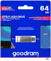 Goodram 64GB ODA3 USB 3.2 Flash Memory