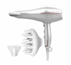 Cecotec Hair Dryer | IoniCare 5300 Maxi Aura | 2200 W | Number of temperature settings 3 | Ionic function | Diffuser nozzle | White