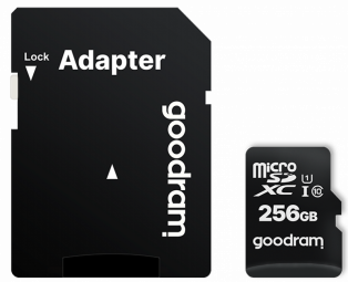 Atmiņas karte Goodram M1AA 256GB MicroSDXC + Adapter