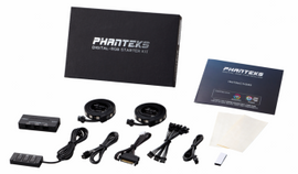 Kit de démarrage PHANTEKS Digital-RGB avec contrôleur et 2 bandes LED