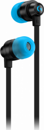 LOGITECH G333 Gaming Earphones - BLACK - 3.5 MM - EMEA, "981-000924" (timbru verde 0.8 lei)