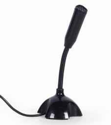 Galda mikrofons Gembird USB Black