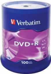 DVD+R 16x 4.7GB 100P CB 43551
