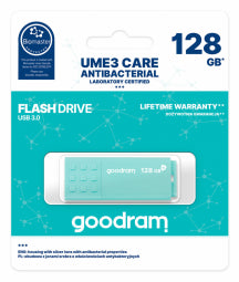 Goodram UME3 Care USB 3.0 128GB Turquoise