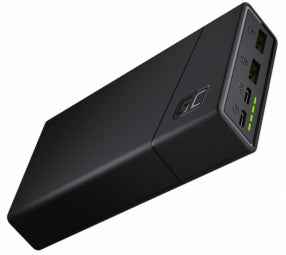 Green Cell PBGC03 power bank Lithium Polymer (LiPo) 20000 mAh Black