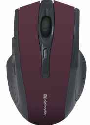 MOUSE DEFENDER ACCURA MM-665 RF MAROON 1600dpi 6P