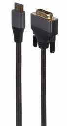 Gembird Premium Series HDMI Male - DVI Male 4K 1.8m