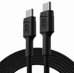 Câble USB 2.0 Green Cell KABGC29 2 m USB C Noir