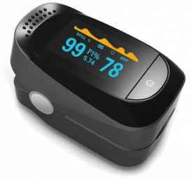 Pulsoksymetr ORO-Pulse Czarny