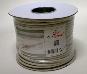 Kabel FTP KAT 6 drut 100m szary