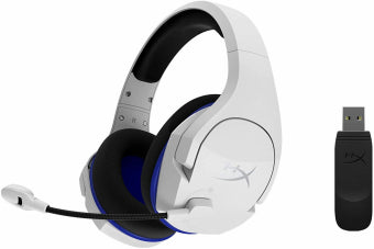 Manette hyperx stinger core ps5 blanche hhss1c-kb-wt/g