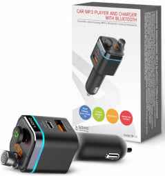 Savio Car mp3 Player and Charger with Bluetooth