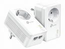 TP-Link AV1000 2-Port Gigabit Passthrough Powerline Starter Kit-1