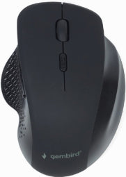 Gembird 6-button Wireless Optical Mouse Black