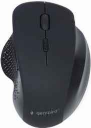 MOUSE GEMBIRD, PC sau NB, wireless, 2.4GHz, optic, 1600 dpi, butoane/scroll 6/1, , negru, "MUSW-6B-02" (timbru verde 0.18 lei)