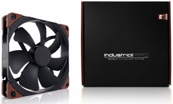 Ventilateur Noctua NF-A14 INDUSTRIALPPC-2000 IP67 PWM pour boîtier d'ordinateur 14 cm Noir, Marron