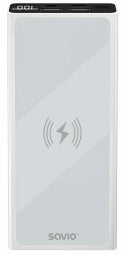 Savio BA-06 10000 mAh White Wireless