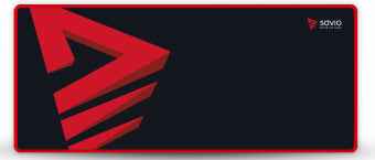 Peles paliktnis Savio Professional Gaming Mousepad Turbo Dynamic L Black