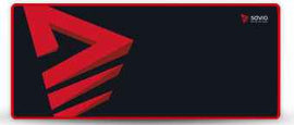 Peles paliktnis Savio Professional Gaming Mousepad Turbo Dynamic L Black