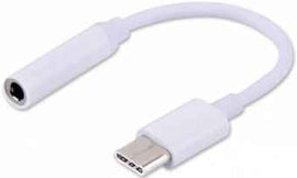 Adapteris Savio USB Type Male - 3.5mm Female White