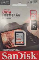 Atmiņas karte Sandisk Ultra SDXC 256GB